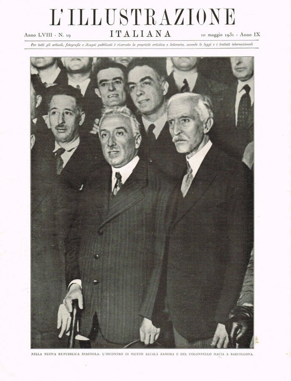 L'Illustrazione italiana anno LVIII n.19, 10 maggio 1931