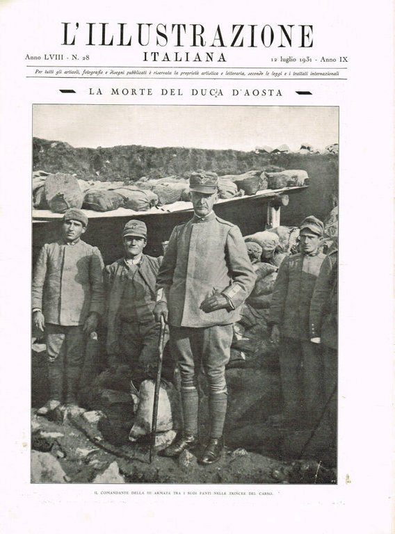 L'Illustrazione Italiana anno LVIII n.28, 1931