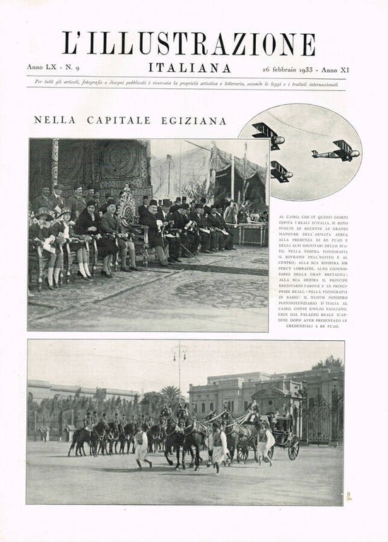 L'Illustrazione Italiana anno LX n.9, 1933