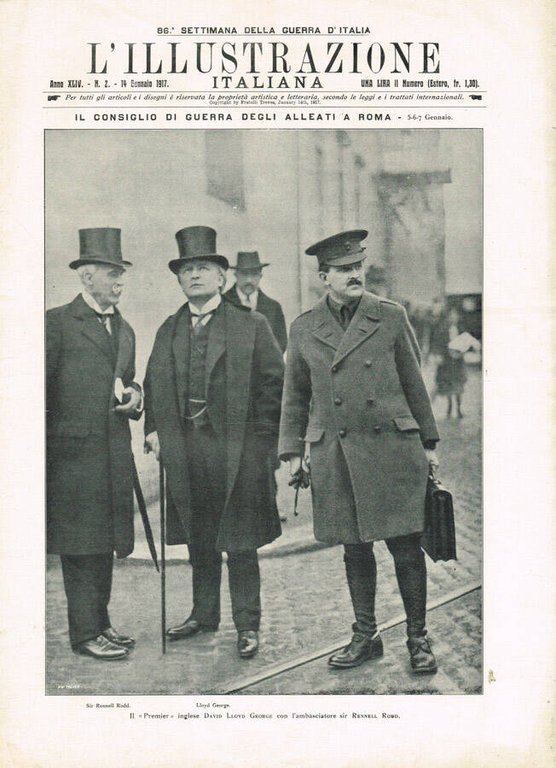 L'Illustrazione Italiana anno XLIV n.2, 1917