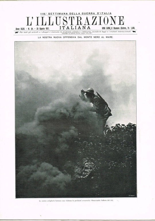 L'Illustrazione italiana anno XLIV n.34, 26 agosto 1917