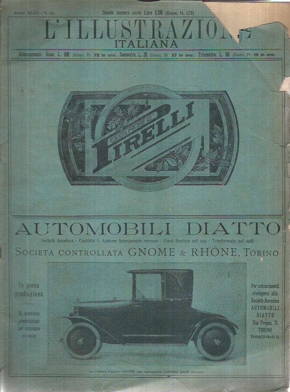 L'Illustrazione Italiana Anno XLVI Num.