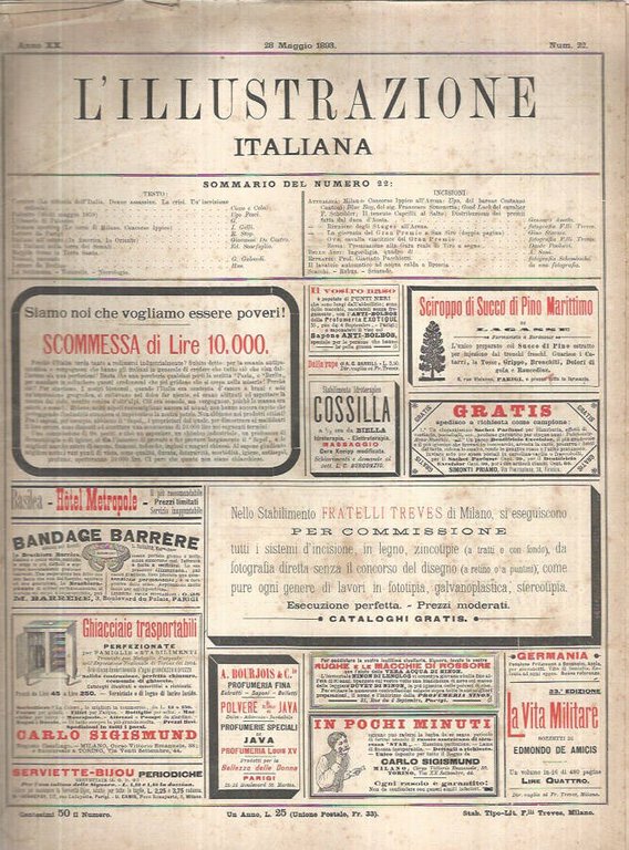 L'Illustrazione Italiana Anno XX Num. 19, 22