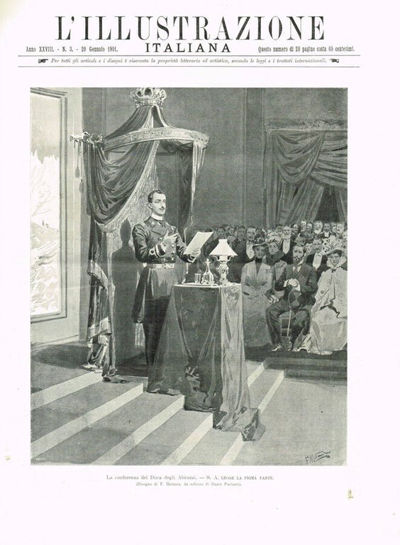 L'Illustrazione Italiana anno XXVIII n.3, 1901
