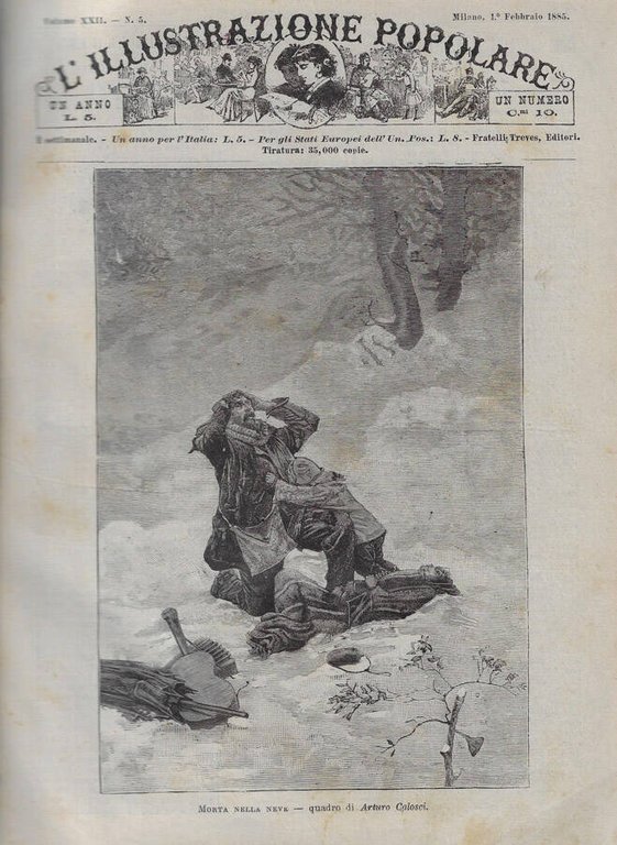 L'Illustrazione popolare volume XXII Numero 1-52 gennaio-dicembre 1885