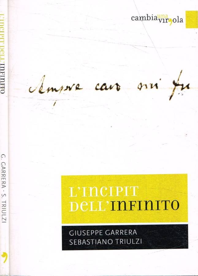 L'incipit dell'Infinito