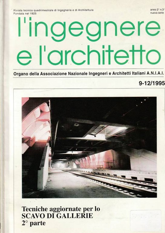 L'ingegnere e l'architetto anno 2, nuova serie, n 9-12 1995