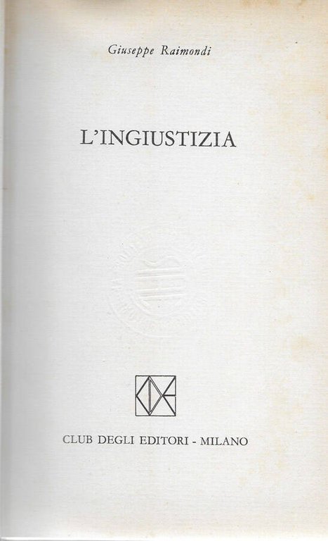 L'ingiustizia