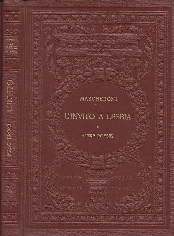 L'invito a Lesbia Cidonia e altre poesie