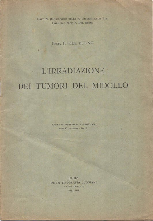 L'irradiazione dei tumori del midollo