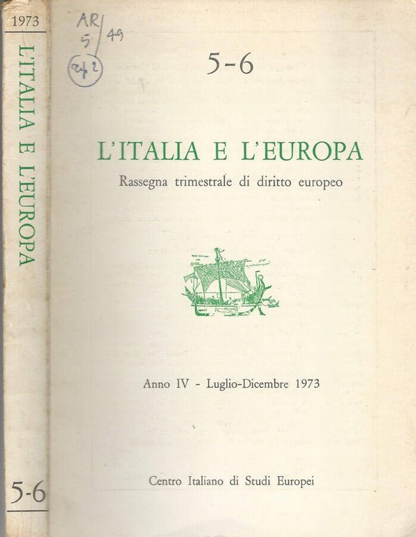 L'Italia e l'Europa Anno IV-N° 5-6 | Immagine Gallery 2