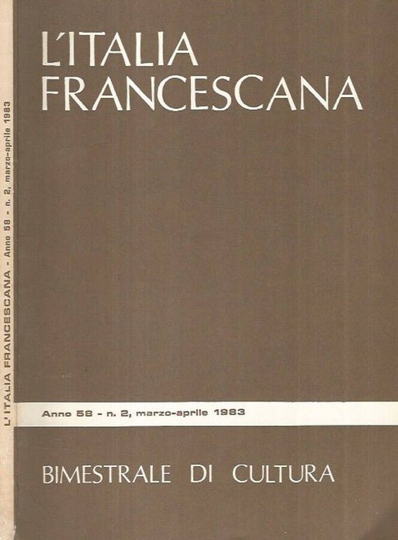 L'Italia Francescana