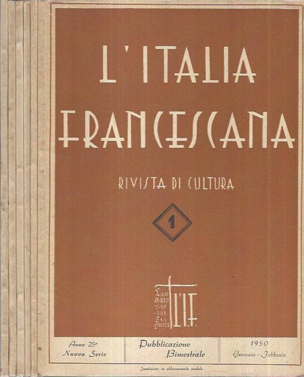 L'Italia Francescana 1950