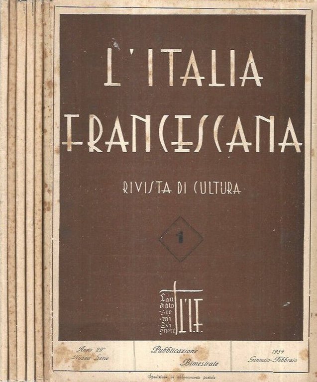 L'Italia Francescana 1954