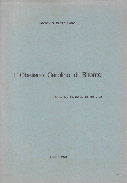 L'Obelisco Carolino di Bitonto