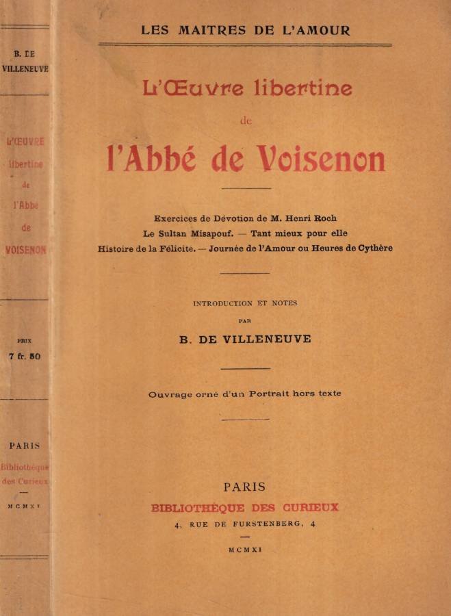 L'Oeuvre libertine | Immagine principale