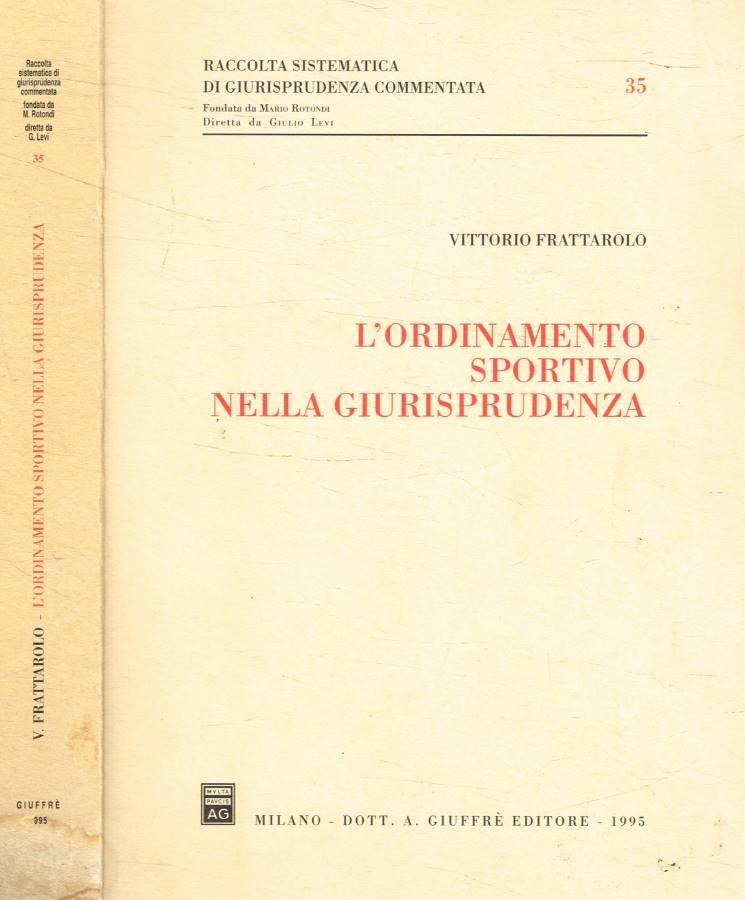 L'ordinamento sportivo nella giurisprudenza