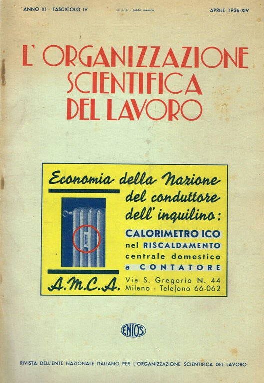 L'Organizzazione Scientifica Del Lavoro