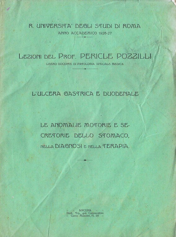 L'Ulcera Gastrica e Duodenale