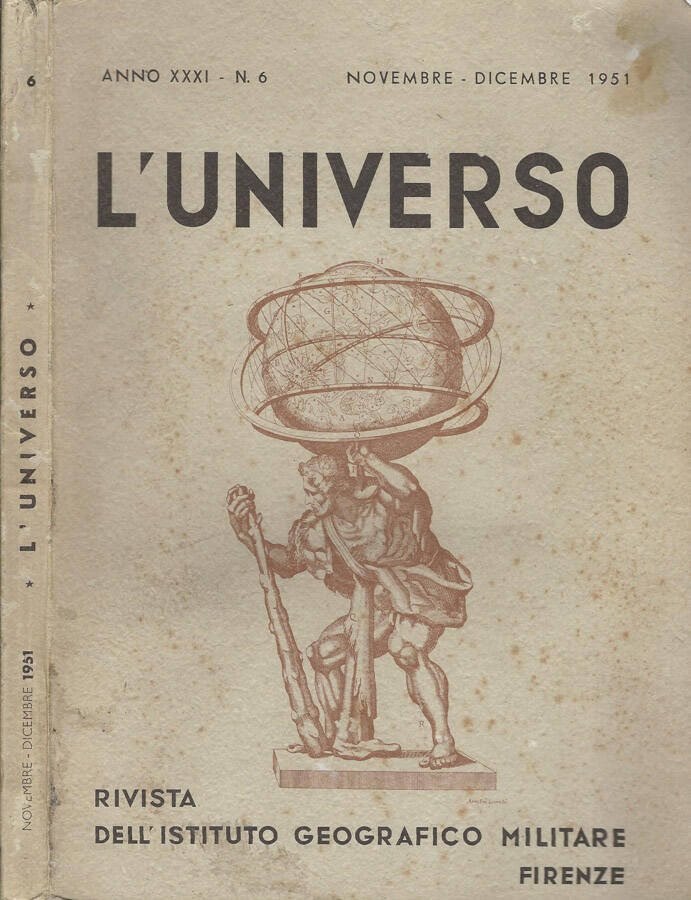 L'Universo Anno XXXI-N° 6