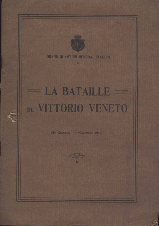 La Bataille de Vittorio Veneto