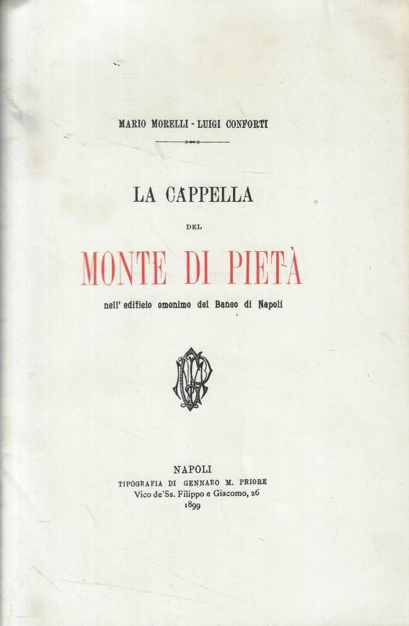 La cappella del Monte di pietà nell'edificio omonimo del Banco … | Immagine principale