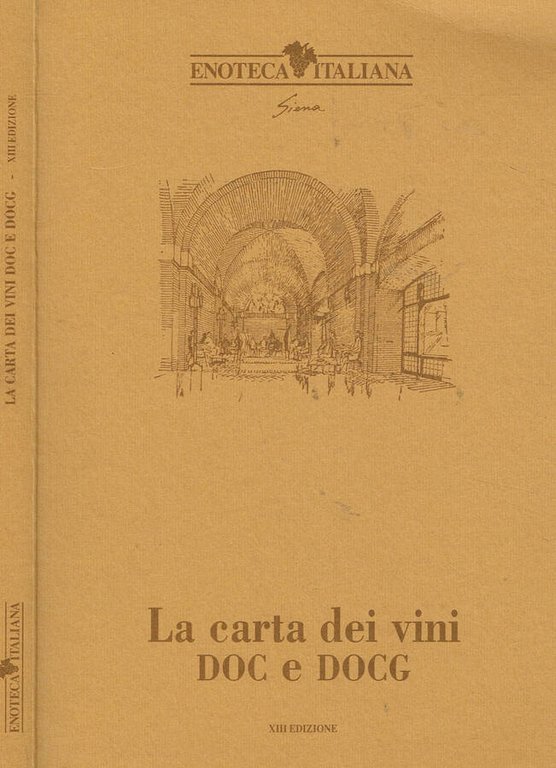 LA CARTA DEI VINI DOC E DOCG