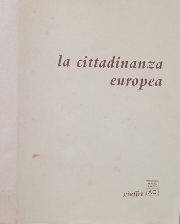 La cittadinanza europea