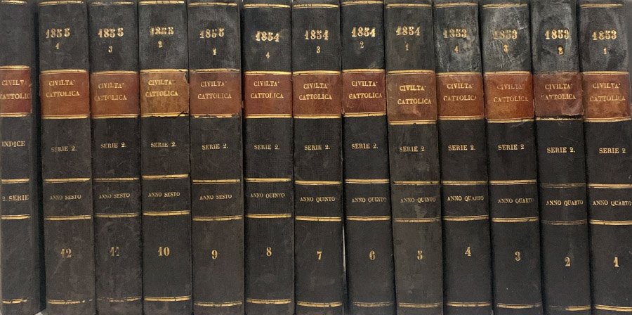 La Civiltà Cattolica - Serie Seconda (13 Voll.)
