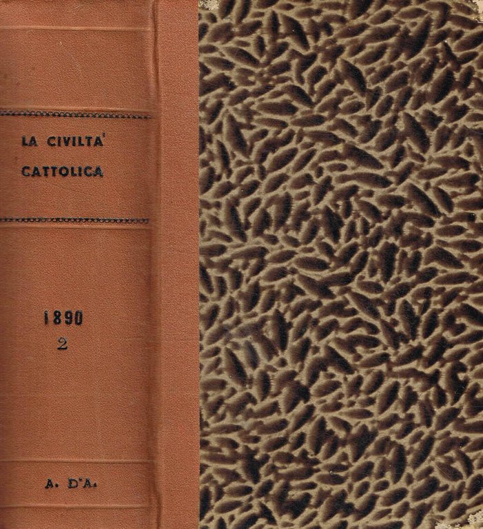 La civiltà cattolica anno quarantesimoprimo vol.VII, VIII della serie decimaquarta | Immagine Gallery 2