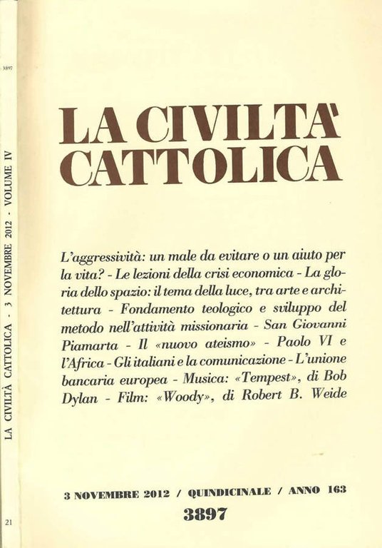La civiltà cattolica n. 21 - anno 163 - vol. … | Immagine Gallery 2