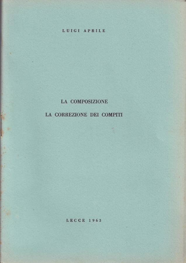 La composizione - La correzione dei compiti