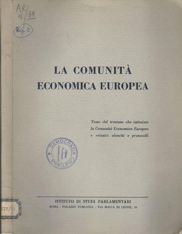 La Comunità Economica Europea | Immagine Gallery 2