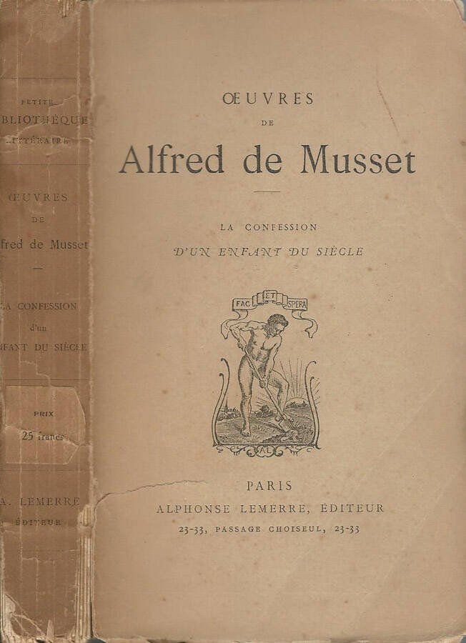 La confession d'un enfant du siècle | Immagine principale