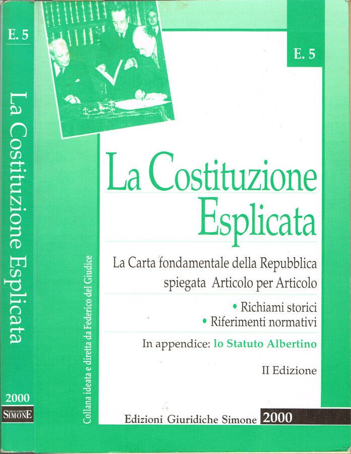 La Costituzione Esplicata