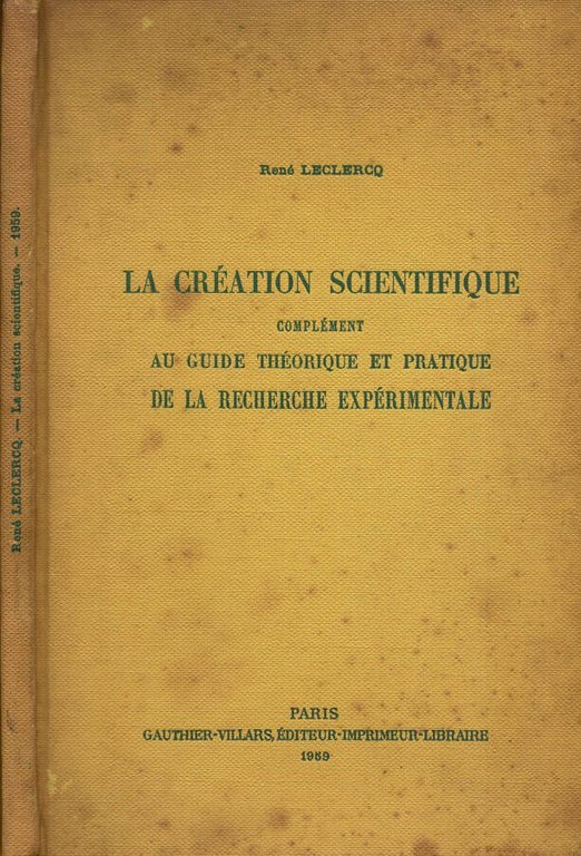 La Crèation Scientifique