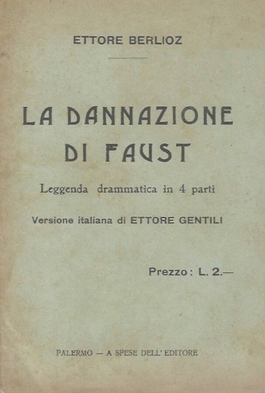 La dannazione di Faust