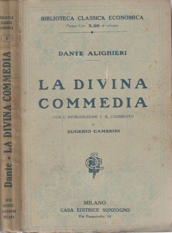 La divina commedia