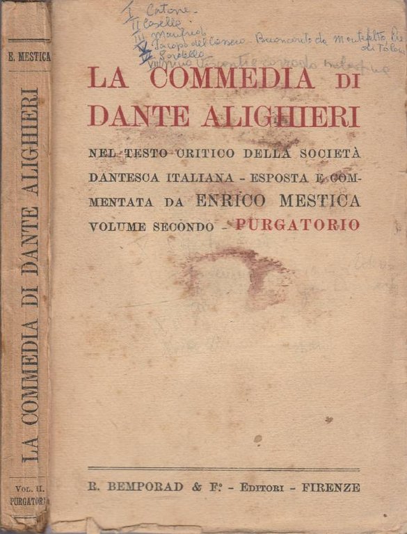 La Divina Commedia vol II