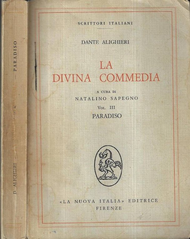 La Divina Commedia Vol. III Paradiso