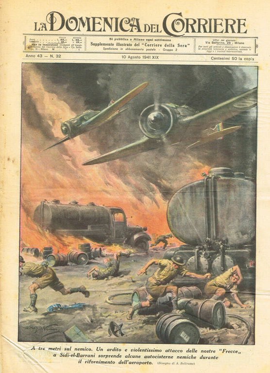 La Domenica Del Corriere anno 43 n.32, 1941