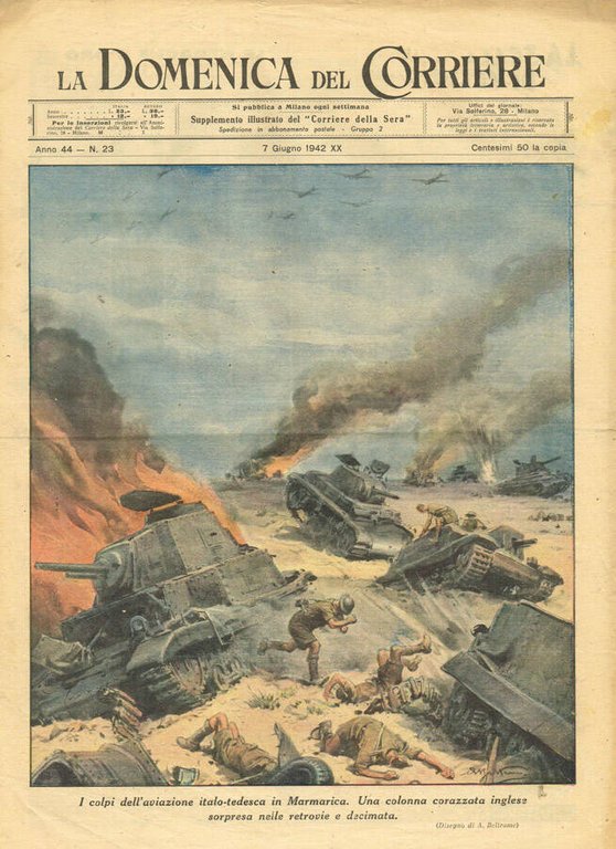 La Domenica Del Corriere anno 44 n.23, 1942