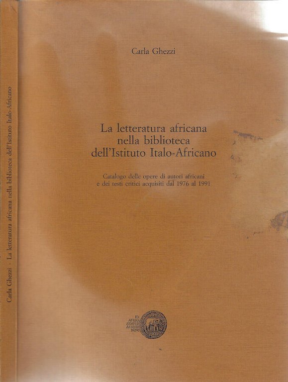 La letteratura africana nella biblioteca dell'Istituto Italo-Africano