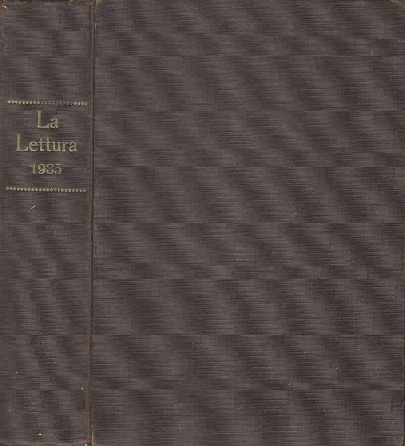 La lettura. Rivista mensile del Corriere della Sera anno XXXV | Immagine principale