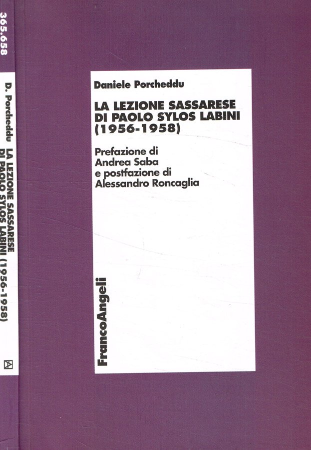 La lezione sassarese di Paolo Sylos Labini (1956-1958)
