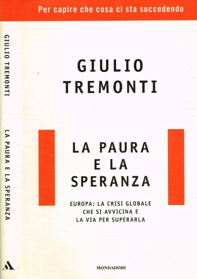 La paura e la speranza