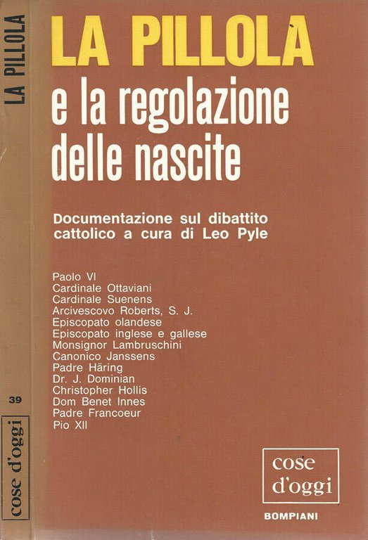 La pillola e la regolazione delle nascite