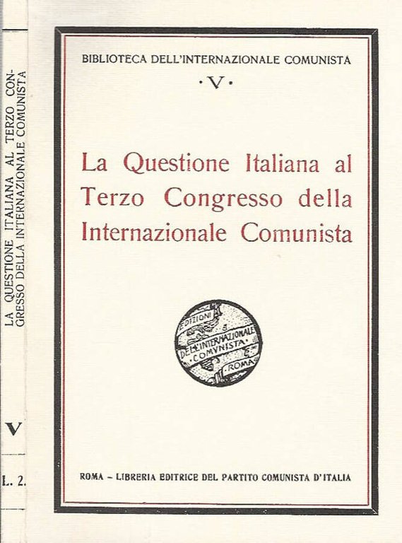 La questione italiana al terzo Congresso della Internazionale Comunista