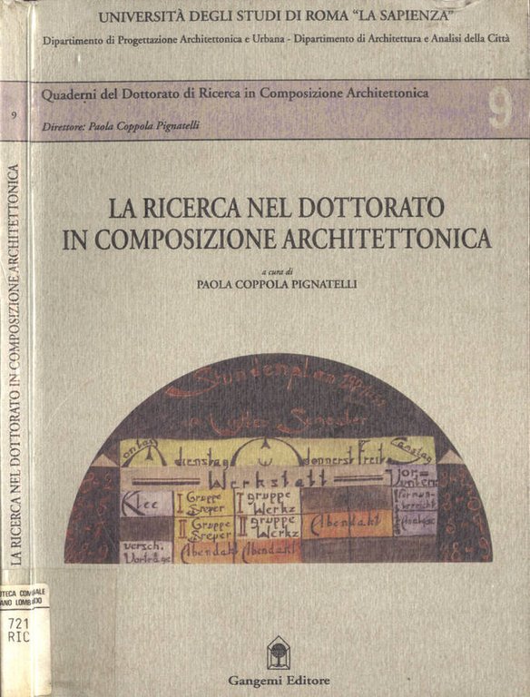 La ricerca nel dottorato in composizione architettonica