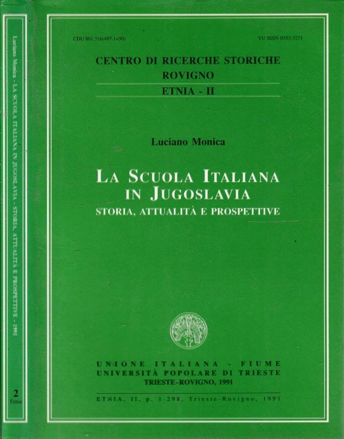 La scuola italiana in Jugoslavia